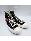 Chuck Taylor x Comme des Gar?ons Play 1970s High Top Sneakers Black - CONVERSE - BALAAN 2