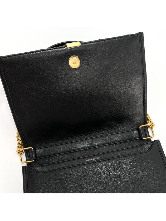 Becky gold chain crossbag shoulder bag black - SAINT LAURENT - BALAAN 8