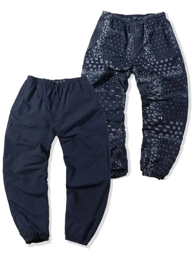 reversible bandana banding track pants navy - OFFGRID - BALAAN 4