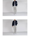 4 Bar Stripe Ripstop Zip-up Jacket Blue - THOM BROWNE - BALAAN 7