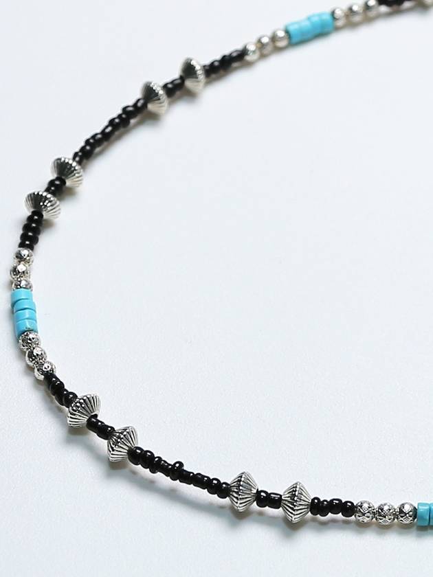 Turquoise Hogan Beads Necklace - KND - BALAAN 9