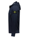 Soft Shell Brushed Lining Zip Up Hoodie Navy - STONE ISLAND - BALAAN 6