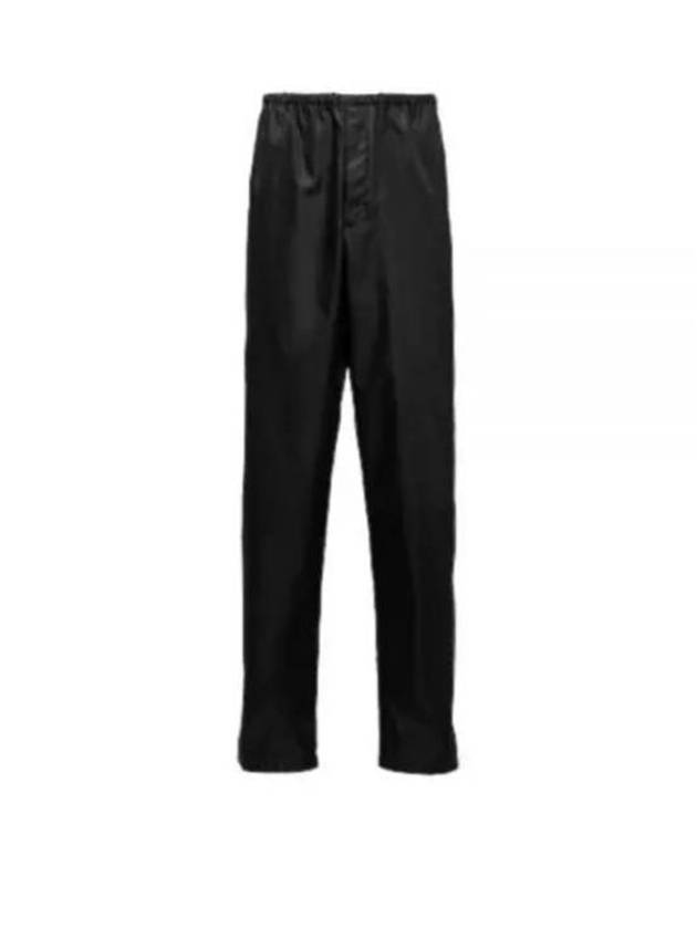 Triangle Logo Re-Nylon Joggers Track Pants Black - PRADA - BALAAN 2