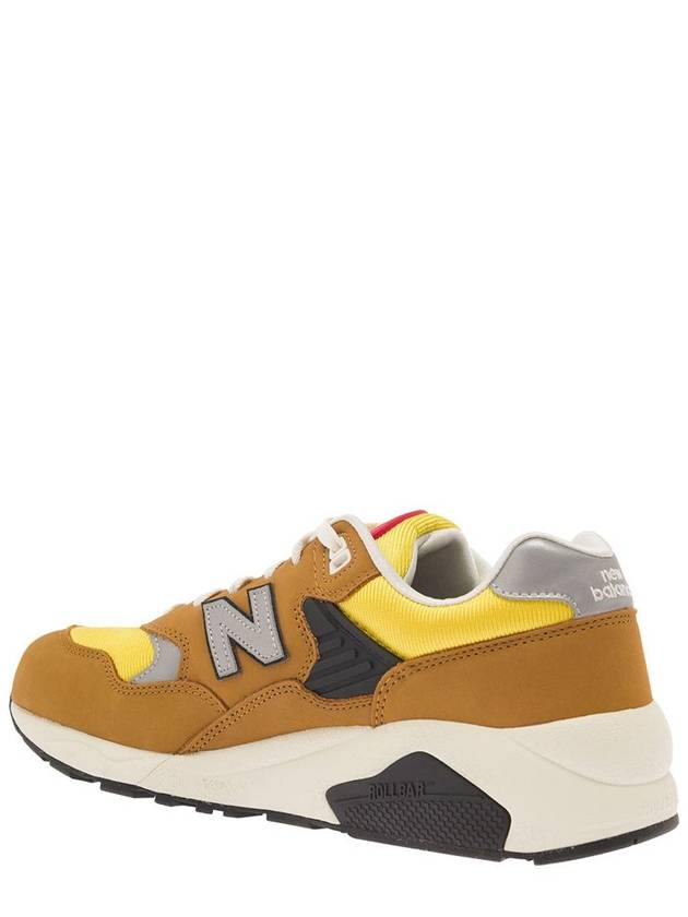 Beige Low Top Sneakers With Logo In Suede Man - NEW BALANCE - BALAAN 6