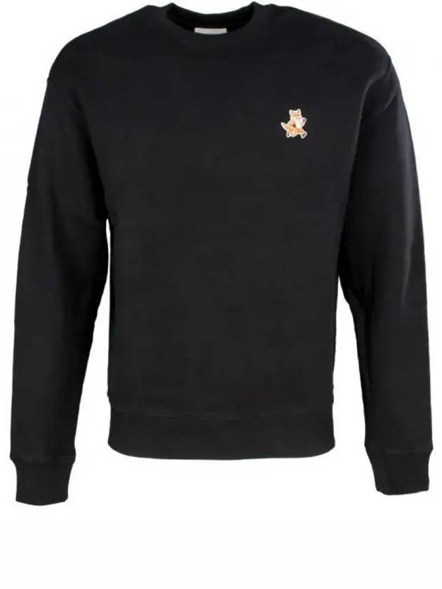 Fox Cotton Sweatshirt Black - MAISON KITSUNE - BALAAN 2