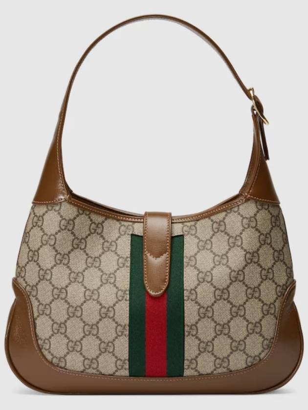 Jackie 1961 GG Supreme Small Shoulder Bag Brown - GUCCI - BALAAN 2