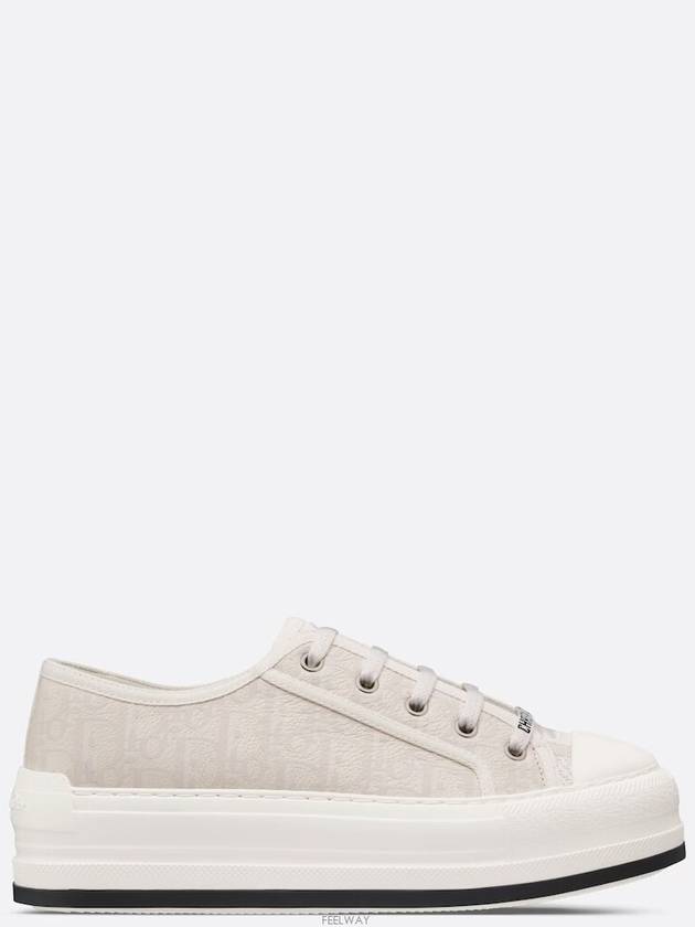 Walk'n' Platform Low Top Sneakers White - DIOR - BALAAN 3