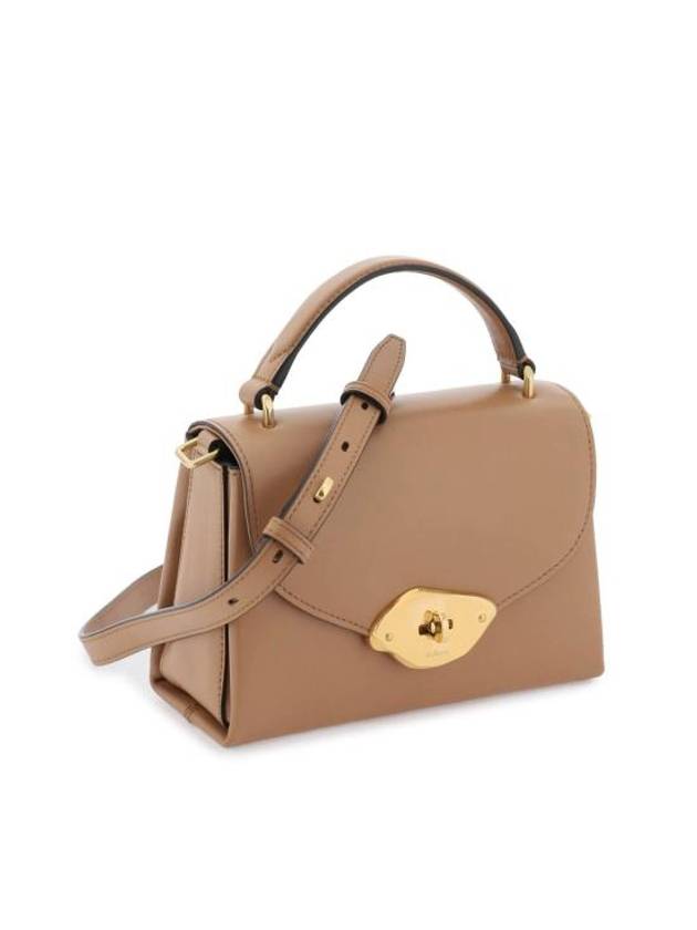 Lana Small Top Handle Cross Bag Brown - MULBERRY - BALAAN 4