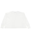 Women s Long Sleeve T Shirt LOOP SNW 1618 OPTIC WHITE - STUDIO NICHOLSON - BALAAN 2