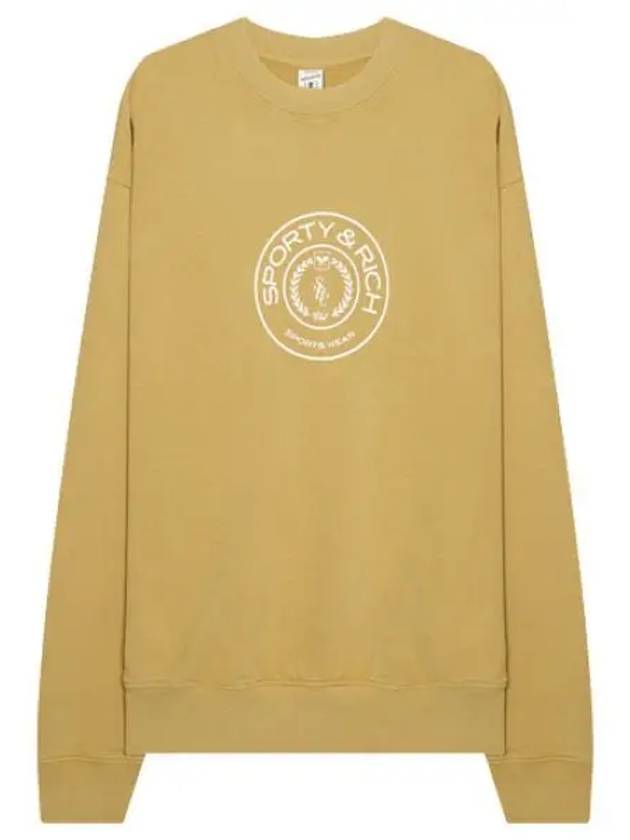 Club crew neck sweatshirt women s - SPORTY & RICH - BALAAN 1