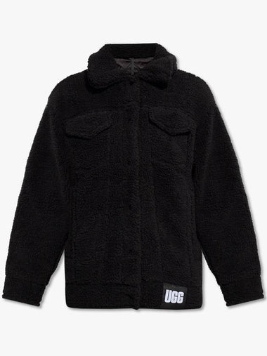 UGG ‘Frankie’ Fleece Jacket, Women's, Black - UGG - BALAAN 1