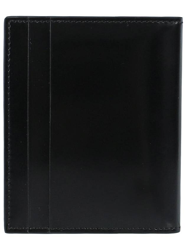 Custom Metal Plate Leather Card Wallet Black - SALVATORE FERRAGAMO - BALAAN 5