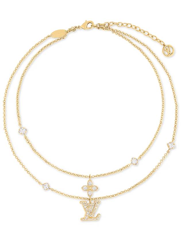 Lady LV Necklace Gold - LOUIS VUITTON - BALAAN 2