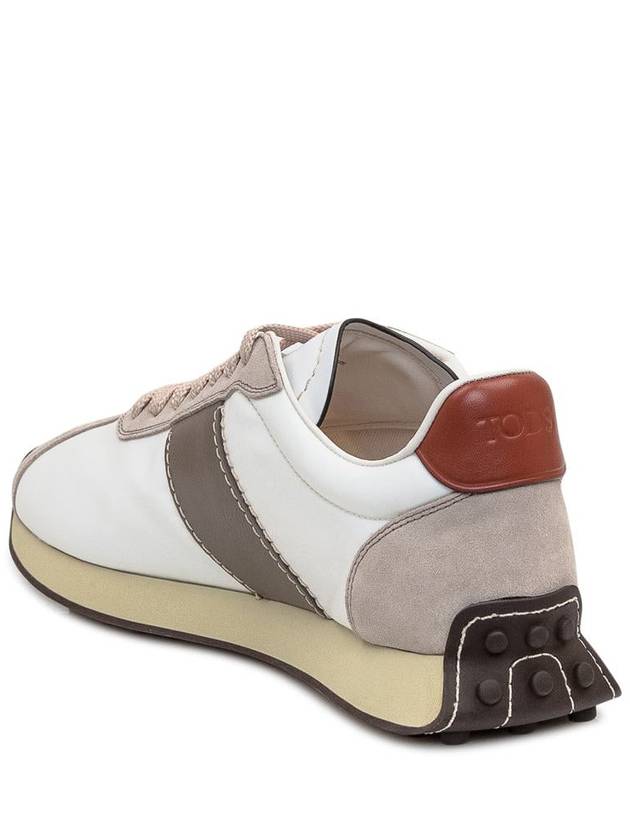 Panel Vintage Low Top Sneakers White - TOD'S - BALAAN 4