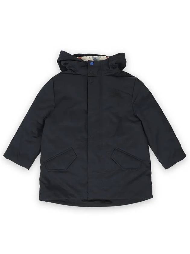 Kids Padded Parka Black - BURBERRY - BALAAN 2