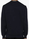 Diagonal Raised Fleece Sweatshirt Navy - CP COMPANY - BALAAN 5