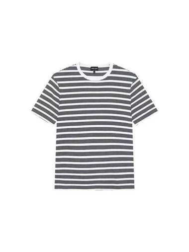 Men s Multi Stripe Easy T Shirt Black 271738 - GIORGIO ARMANI - BALAAN 1