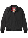 BARACUTA G9 Classic Original Harrington Zip-Up Jacket Black BRCPS0001 BCNY1 100 - BARACUTA - BALAAN