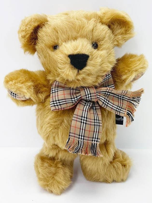 Check Ribbon Teddy Bear Doll 5VBUA37329 - BURBERRY - BALAAN 2