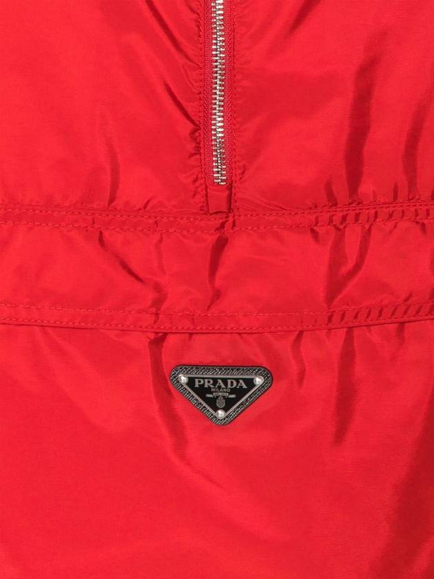 Re nylon blouson jacket red - PRADA - BALAAN 6