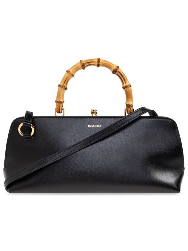 Goji Top Handle Tote Bag Black - JIL SANDER - BALAAN 2