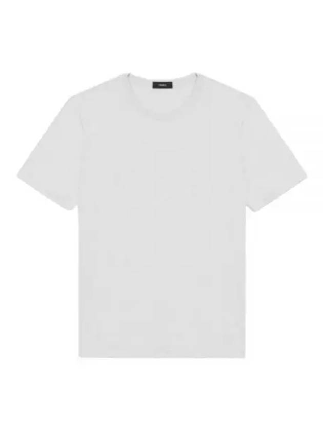 Men's Essential Cosmos Short Sleeve T-Shirt White - THEORY - BALAAN 2