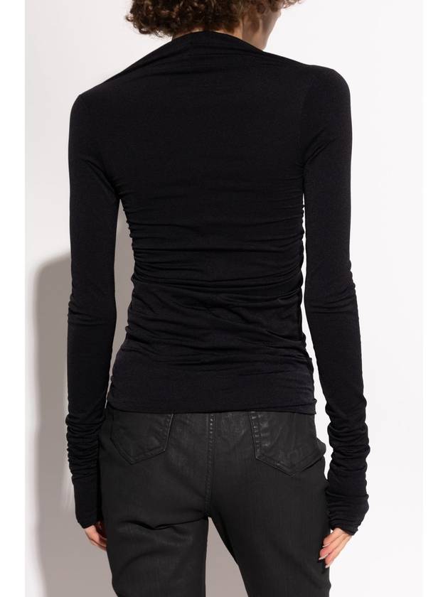 Rick Owens Top Prong, Women's, Black - RICK OWENS - BALAAN 4