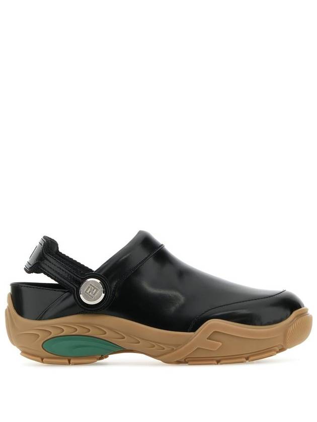 Lab Clogs Slippers Black - FENDI - BALAAN 2