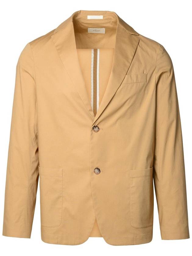 Altea 'Astore' Beige Cotton Blazer - ALTEA - BALAAN 1