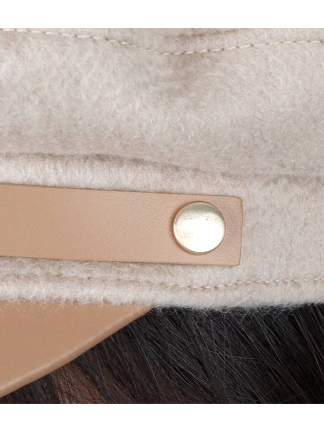 Cashmere Canosa Cap Beige - MAX MARA - BALAAN 6