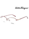 Ferragamo Glasses Frame SF2556RA 603 Round Titanium Women s - SALVATORE FERRAGAMO - BALAAN 1