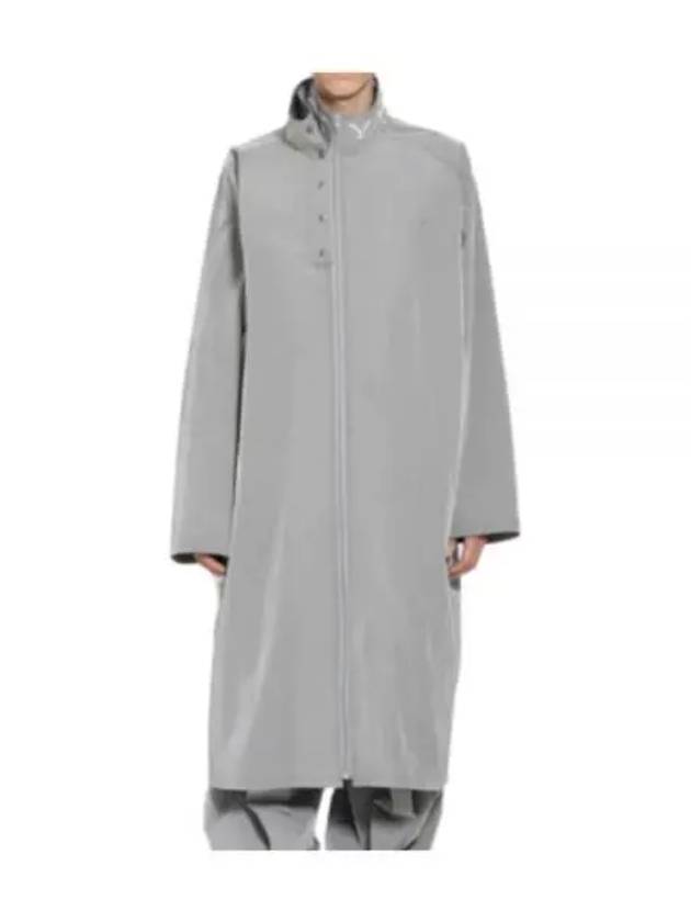 Y Project DOUBLE COLLAR PARKA COAT56S24 GRAY double collar parka - Y/PROJECT - BALAAN 1