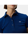 Women s Cash Polo Collar Short Sleeve T Shirt GWJT11419 O528 - J.LINDEBERG - BALAAN 4