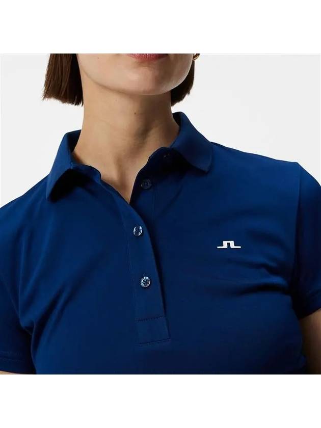 Women s Cash Polo Collar Short Sleeve T Shirt GWJT11419 O528 - J.LINDEBERG - BALAAN 4