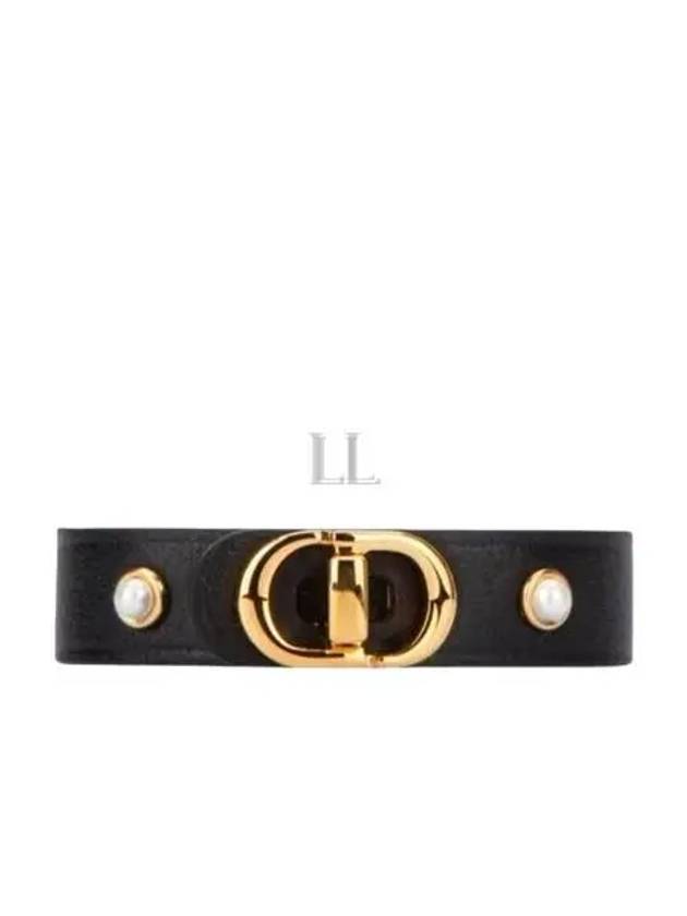 30 Montaigne Bracelet Black - DIOR - BALAAN 2