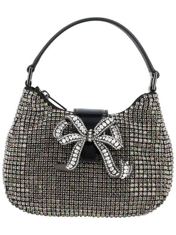 Self-Portrait Multi Rhinestone Crescent Micro Bag - SELF PORTRAIT - BALAAN 1