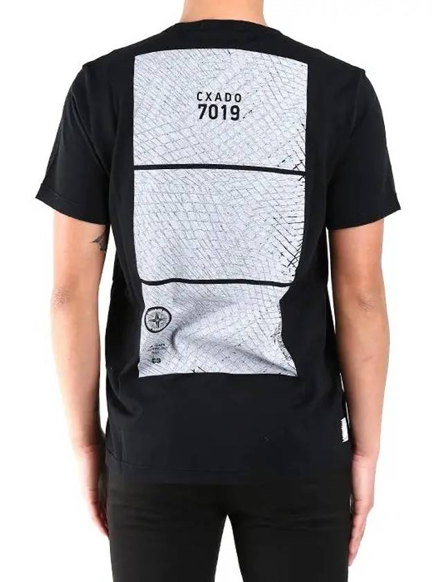 Shadow printing short sleeve t-shirt 701920110 - STONE ISLAND - BALAAN 5