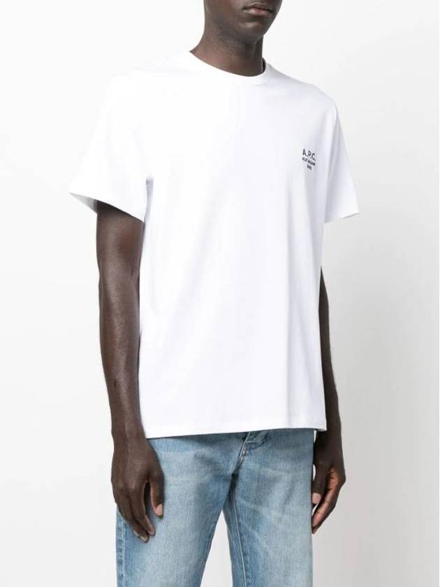 Raymond Short Sleeve T-shirt White - A.P.C. - BALAAN 4