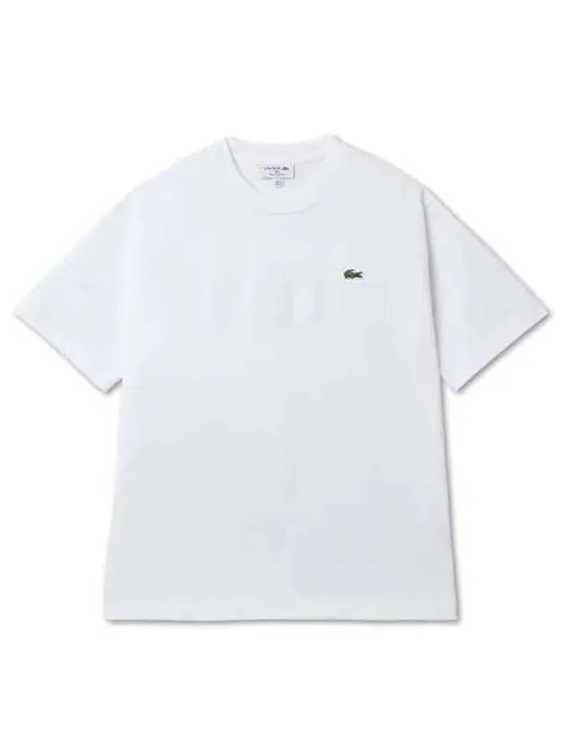 ONE PIECE Animation Loose Fit T Shirt White Black - LACOSTE - BALAAN 1