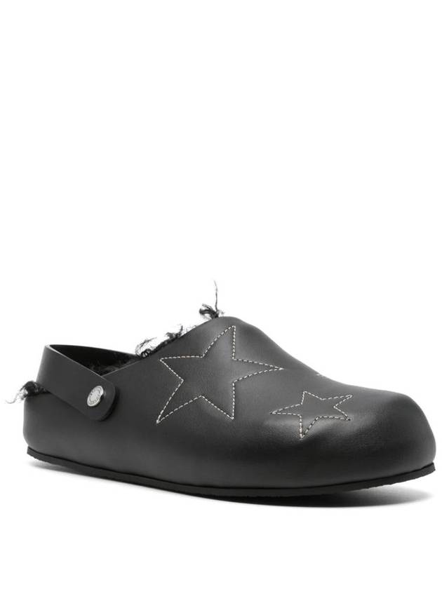 Stella McCartney Star-Embellished Faux Leather Clogs - STELLA MCCARTNEY - BALAAN 3