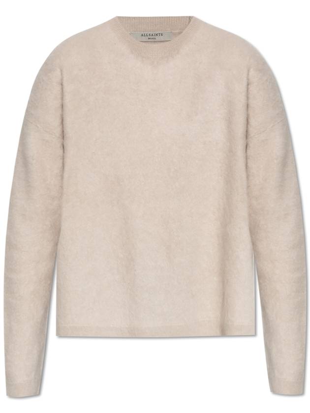 AllSaints Cashmere Sweater Rebel, Women's, Cream - ALLSAINTS - BALAAN 1