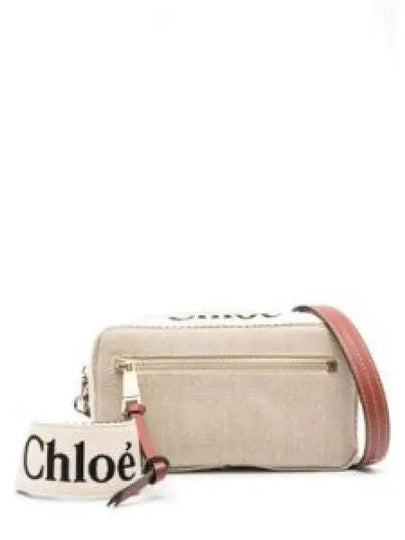 Woody Panni Logo Cross Bag Beige - CHLOE - BALAAN 2