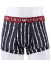 All Over Logo Trunk Briefs Navy - EMPORIO ARMANI - BALAAN 3