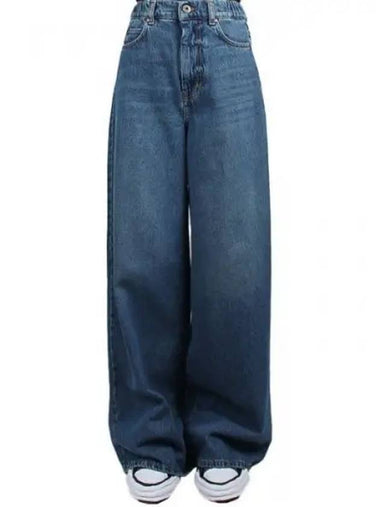 Weekend Women s Abitata Denim Pants Navy 005 1120243 - MAX MARA - BALAAN 1