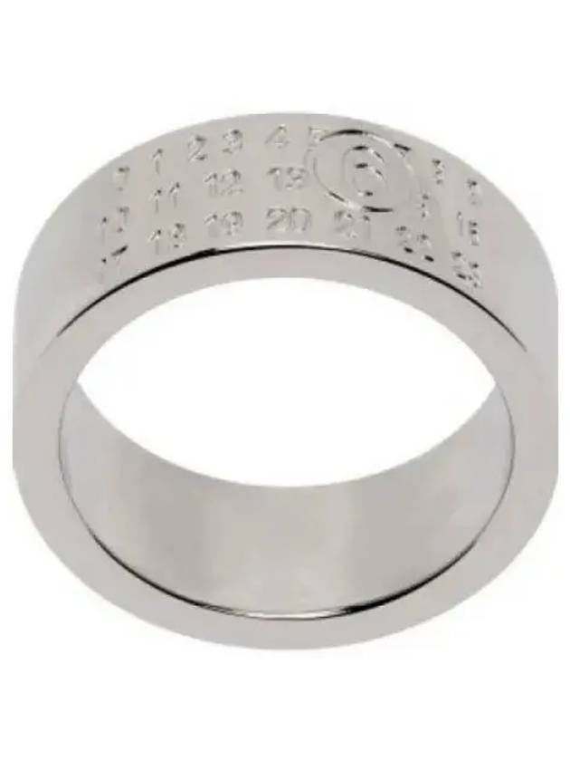 Women’s Numeric Minimal Polished Finish Ring Silver - MAISON MARGIELA - BALAAN 2