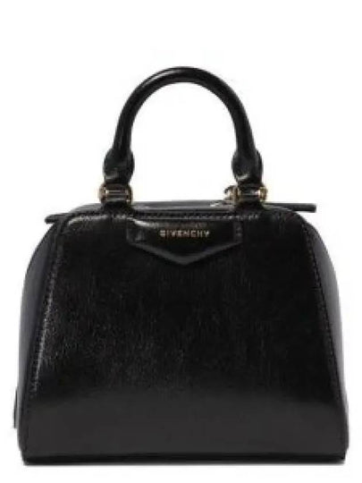 Antigona Cube Leather Tote Bag Black - GIVENCHY - BALAAN 2