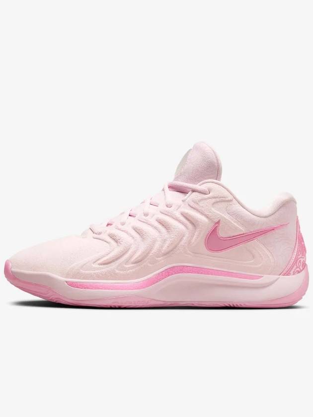 KD 17 Aunt Pearl Low Top Sneakers Pink Foam - NIKE - BALAAN 3