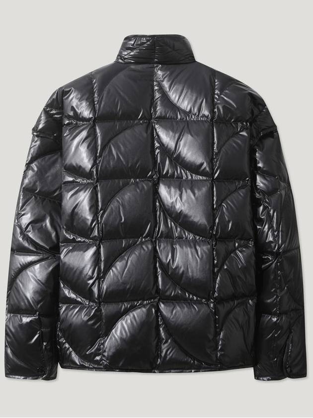 Black GLOSSY Detachable Quilted Jumper - IRO - BALAAN 2