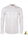 Broad Stripe Zebra Cotton Long Sleeve Shirt White - PAUL SMITH - BALAAN 2