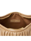 Wander Materasse Nappa Leather Shoulder Bag Brown - MIU MIU - BALAAN 10